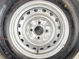 ブリヂストン RD-613 STEEL 165R13 6PR /日産純正  5.0J+ 100-4穴 4本