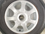 ブリヂストン ネクストリー 155/80R13  /　 ZWEI SPEED 4.5J+38 100/110/114.3-4穴 4本