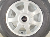 ブリヂストン ネクストリー 155/80R13  /　 ZWEI SPEED 4.5J+38 100/110/114.3-4穴 4本