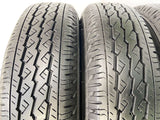 ブリヂストン V600 165R13 6PR /トヨタ純正  5.0J+ 100-4穴 4本