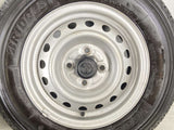 ブリヂストン V600 165R13 6PR /トヨタ純正  5.0J+ 100-4穴 4本