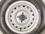 ブリヂストン V600 165R13 6PR /トヨタ純正  5.0J+ 100-4穴 4本