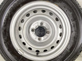 ブリヂストン V600 165R13 6PR /トヨタ純正  5.0J+ 100-4穴 4本