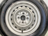 ブリヂストン RD-613 165R13 6PR /日産純正  5.0J+ 100-4穴 4本