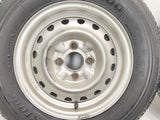 ブリヂストン V600 165R13 6PR /日産純正  5.0J+ 100-4穴 4本