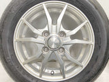ブリヂストン ネクストリー 155/65R13  /　 BRAKE 4.0J+42 100-4穴 4本