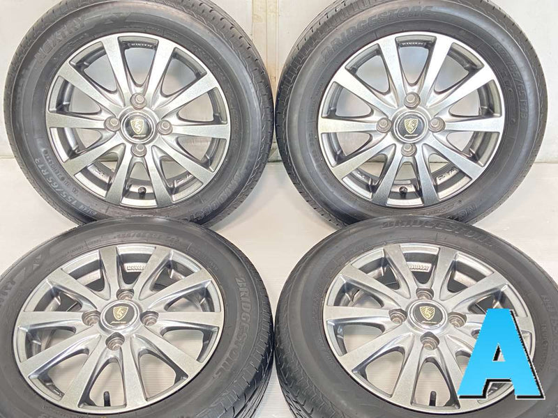 ブリヂストン ネクストリー 155/65R13  /　 FS 4.0J+42 100-4穴 4本