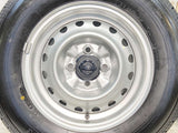 ブリヂストン RD-613 STEEL 165/80R13 90/88LT /日産純正  5.0J+ 100-4穴 4本