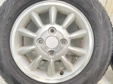 ダンロップ エナセーブ EC204 145/80R13  /スズキ純正  4.0J+45 100-4穴 4本