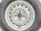 ダンロップ エナセーブ VAN01 165R13 6PR /日産純正  5.0J+ 100-4穴 4本