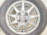ダンロップ EC202 155/65R13  /　 ZACK 4.0J+42 100-4穴 4本
