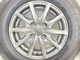 ダンロップ エナセーブ VAN01 165R13 6PR /　 MiLLOUS 5.0J+35 100-4穴 4本