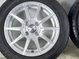 ダンロップ EC204 165/65R14  /　 VEMOTION 5.5J+38 100-4穴 4本