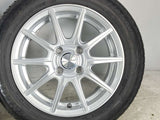 ダンロップ EC204 165/65R14  /　 VEMOTION 5.5J+38 100-4穴 4本