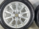 ダンロップ エナセーブ EC204 155/65R14  /　  4.5J+43 100-4穴 4本