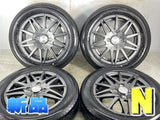 ブリヂストン ネクストリー 155/65R14  /　 Humanline 4.5J+45 100-4穴 4本