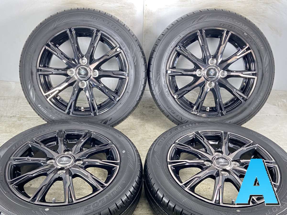 ダンロップ エナセーブ EC300プラス 155/65R14 /　 dilure 4.5J+45 100-4穴 4本