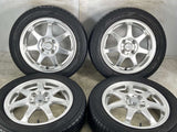 トーヨータイヤ トランパス Luk 155/65R14  /　 リレア 4.5J+43 100-4穴 4本