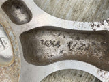 ダンロップ ル・マン LM704 165/55R14  /ホンダ純正  4.5J+45 100-4穴 4本