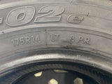 トーヨータイヤ V-02 175R14 8PR 2本