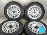 ブリヂストン V600 155/80R14 88/86N LT /トヨタ純正  5.0J+ 100-4穴 4本
