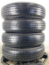 ブリヂストン V600 155/80R14 88/86N LT /トヨタ純正  5.0J+ 100-4穴 4本