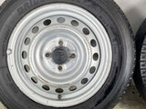 ブリヂストン V600 155/80R14 88/86N LT /トヨタ純正  5.0J+ 100-4穴 4本