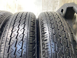 ブリヂストン V600 155/80R14 88/86N LT /トヨタ純正  5.0J+ 100-4穴 4本