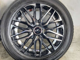 ヨコハマ ブルーアース 155/65R14  /WEDS レオニスSK 4.5J+45 100-4穴 4本