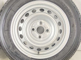 ブリヂストン V600 155/80R14 88/86N LT /トヨタ純正  5.0J+ 100-4穴 4本