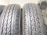 ブリヂストン V600 155/80R14 88/86N LT /トヨタ純正  5.0J+ 100-4穴 4本