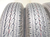 ブリヂストン V600 155/80R14 88/86N LT /トヨタ純正  5.0J+ 100-4穴 4本