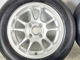 ヨコハマ エコス ES31 165/70R14  /　 エコフォルム 5.5J+51 100-4穴 4本