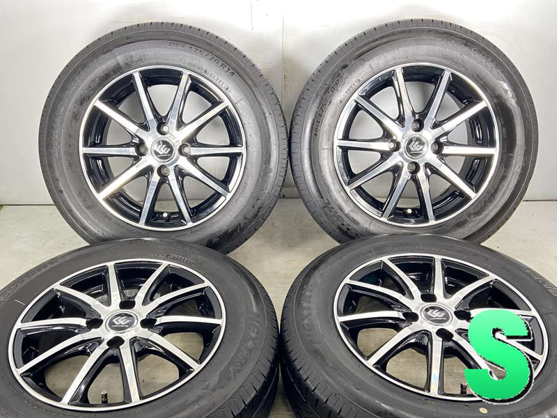 ブリヂストン ネクストリー 175/70R14 / CEREBERO 5.5J+42 100-4穴 4本 – タイヤ・ホイールカンパニー