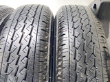 ブリヂストン V600 155/80R14 88/86N LT /トヨタ純正  5.0J+ 100-4穴 4本