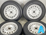 ブリヂストン V600 165/80R14 91/90N LT /日産純正  5.0J+ 100-4穴 4本