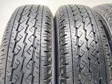 ブリヂストン V600 165/80R14 91/90N LT /日産純正  5.0J+ 100-4穴 4本