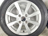 ダンロップ エナセーブEC300+ 155/65R14  /スズキ純正  4.5J+45 100-4穴 4本