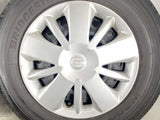 ブリヂストン V600 165/80R14 91/90N LT /日産純正  5.0J+ 114.3-4穴 4本