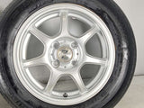 ブリヂストン ネクストリー 165/70R14  /　 ZEPHYR 5.5J+45 100-4穴 4本