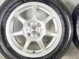 ブリヂストン ネクストリー 165/70R14  /　 ZEPHYR 5.5J+45 100-4穴 4本