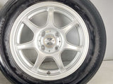 ブリヂストン ネクストリー 165/70R14  /　 ZEPHYR 5.5J+45 100-4穴 4本