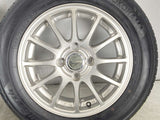 ヨコハマ ブルーアース 165/70R14  /　 ECOFORME 5.5J+50 100-4穴 4本