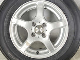 ヨコハマ エコス ES31 185/70R14  /　 GASS SR 5.5J+40 100-4穴 4本