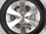 ヨコハマ ブルーアース 155/65R14  /スズキ純正  4.5J+50 100-4穴 4本