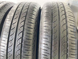 ヨコハマ ブルーアース 165/70R14  /　 マナレイ 5.5J+45 100-4穴 4本