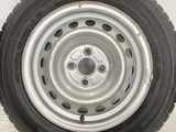 ダンロップ エナセーブ VAN01 155/80R14 88/86 /トヨタ純正  5.0J+ 100-4穴 4本