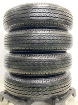 ブリヂストン V600 155/80R14 88/86N LT /トヨタ純正  5.0J+ 100-4穴 4本