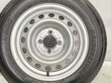 ブリヂストン V600 155/80R14 88/86N LT /トヨタ純正  5.0J+ 100-4穴 4本