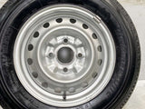ブリヂストン V600 165/80R14 97/95N LT /日産純正  5.0J+ 114.3-4穴 4本